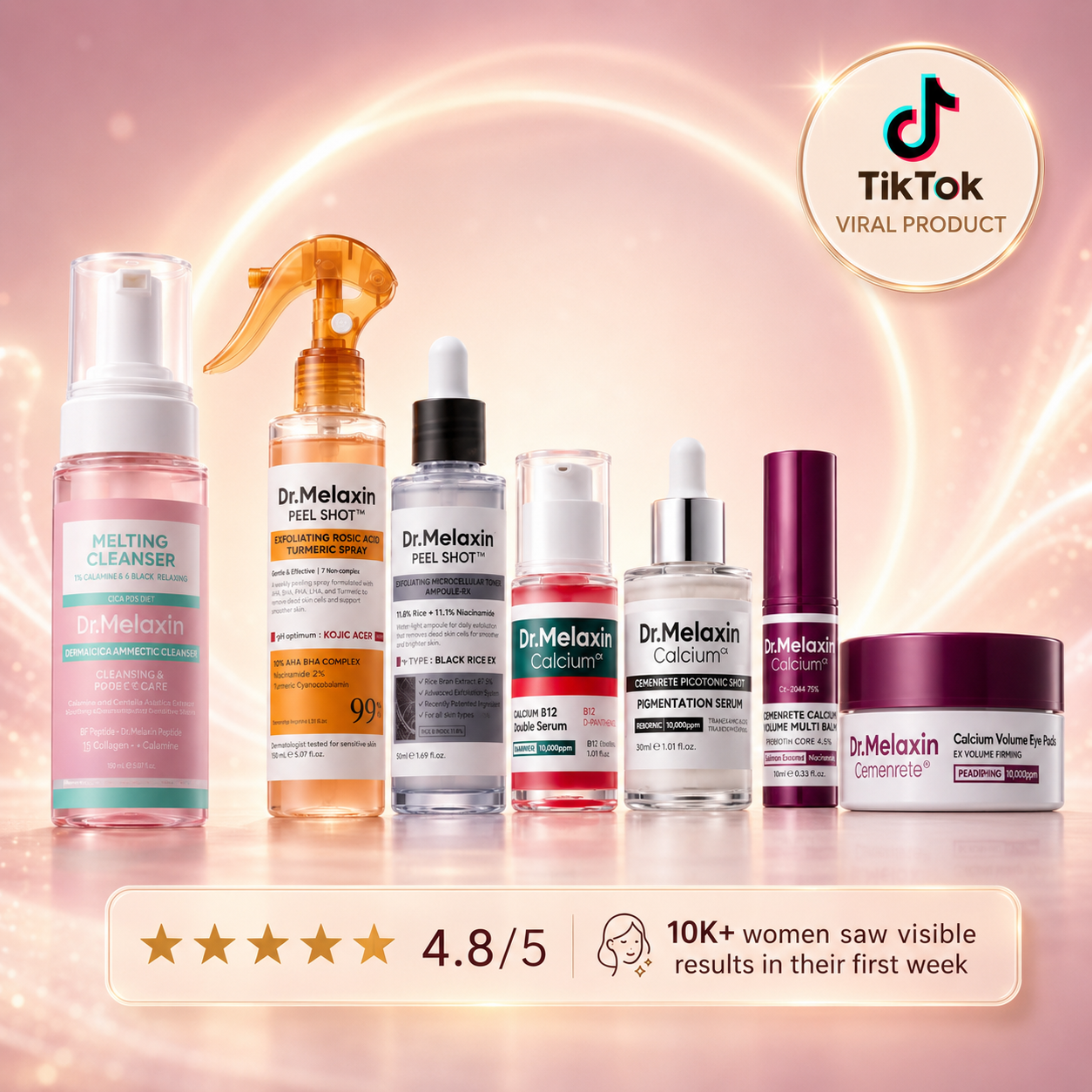 Dark Spot & Peeling Care Bundle  | Pack of 7